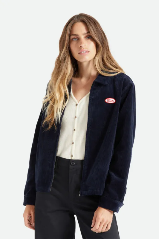 Utopia Jacket - Navy sold by Brixton