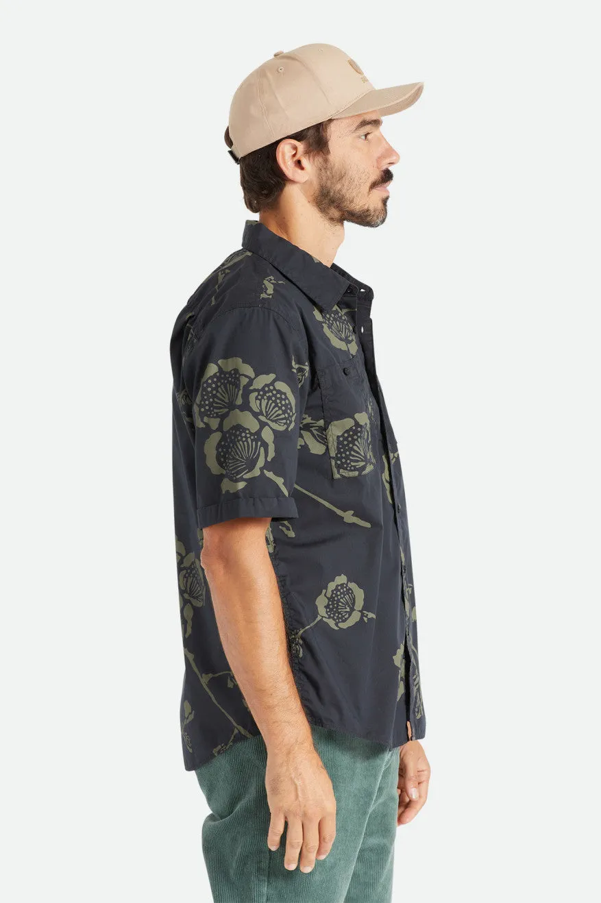 Charter Utility S/S Woven - Black/Beige sold by Brixton product image thumbnail 3