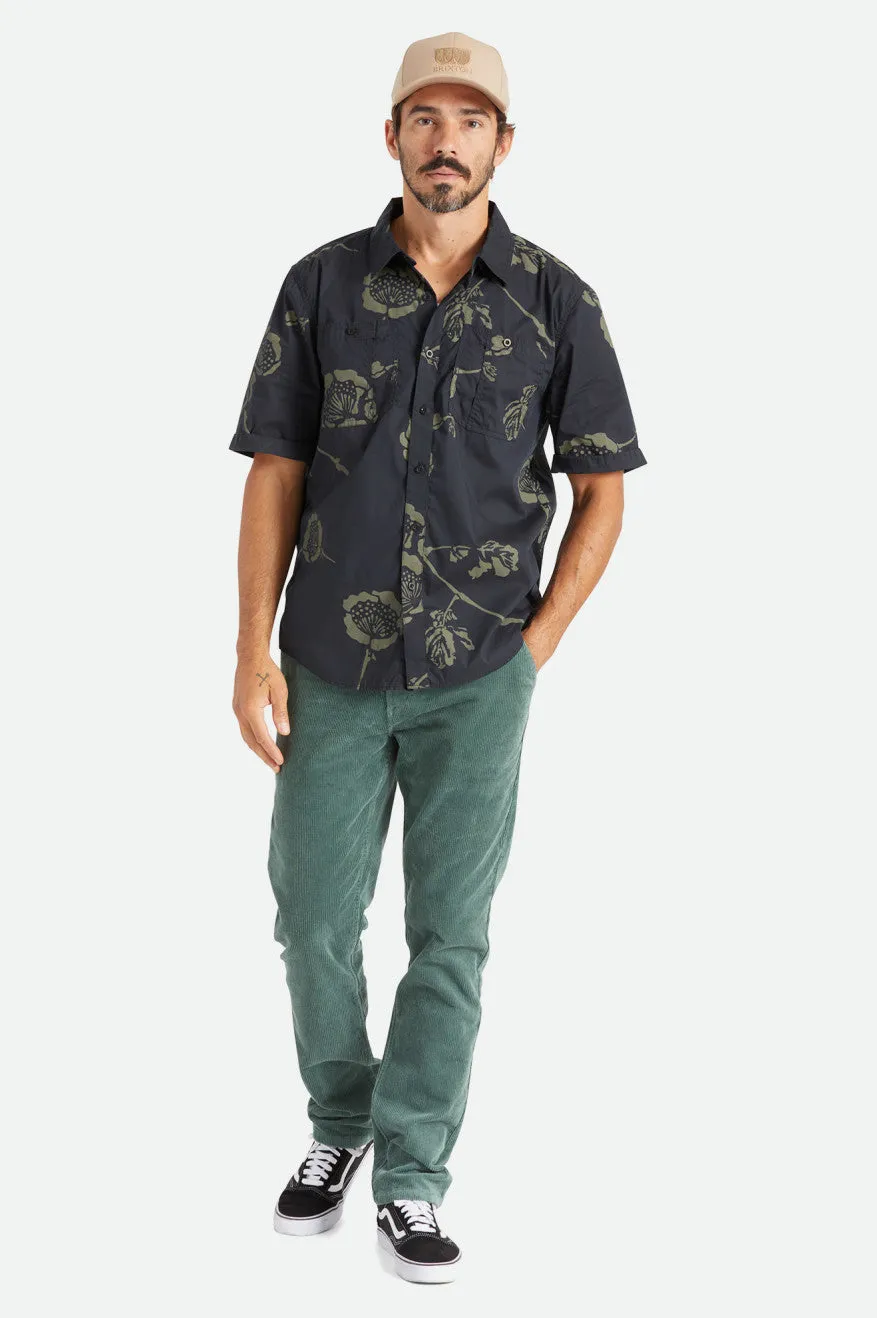 Charter Utility S/S Woven - Black/Beige sold by Brixton product image thumbnail 2