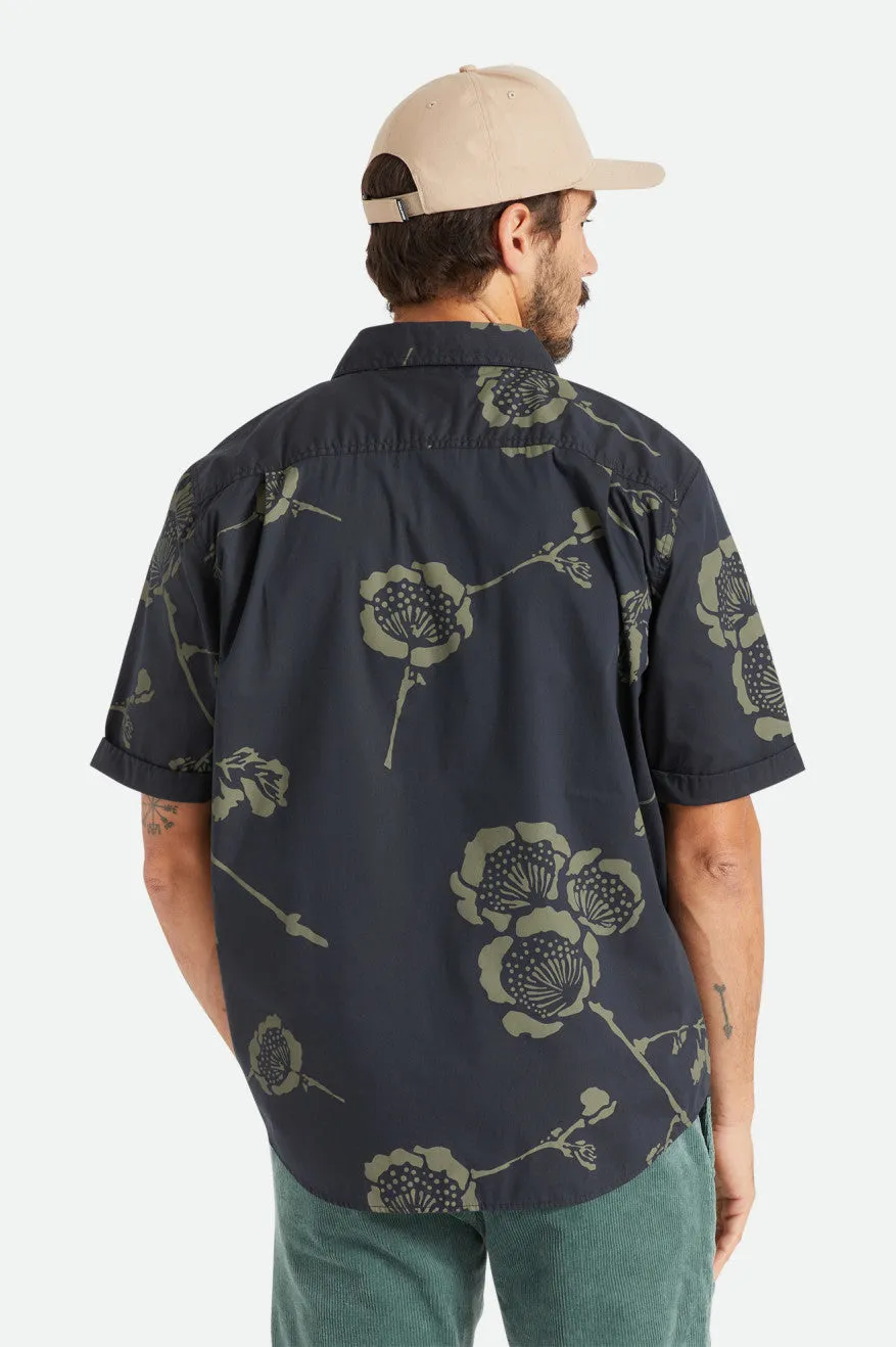 Charter Utility S/S Woven - Black/Beige sold by Brixton product image thumbnail 4