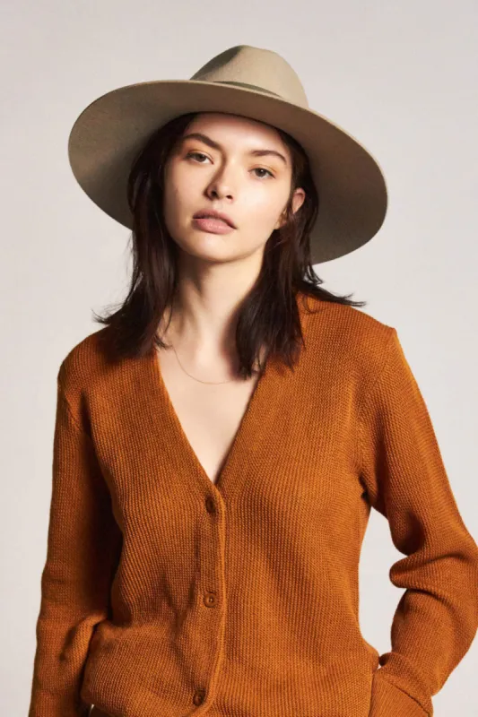 Piper Hat - Vanilla/Sage sold by Brixton