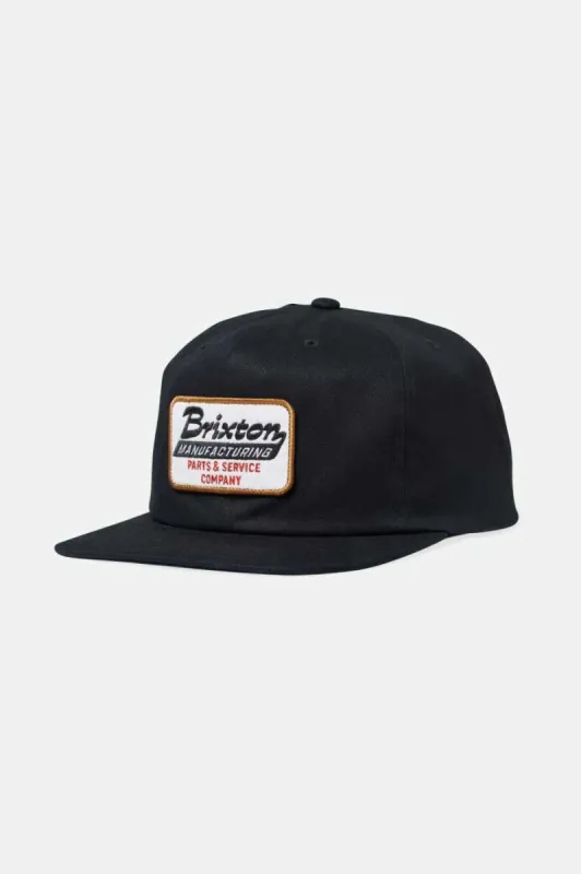 Township Netplus Snapback - Black sold by Brixton