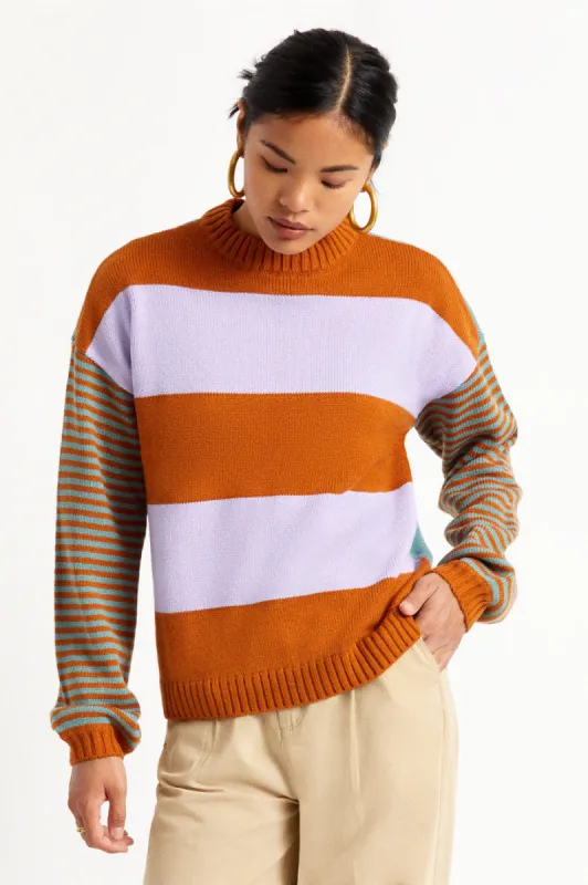 Lacey Sweater - Caramel sold by Brixton