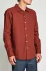 Charter Oxford L/S Woven - Chestnut sold by Brixton