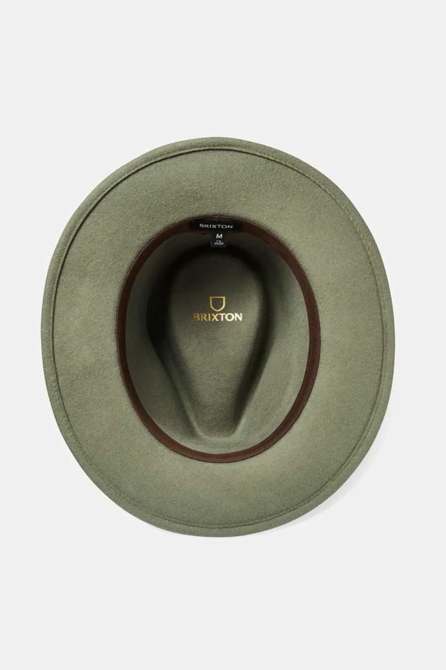 Messer Fedora - Light Moss sold by Brixton product image thumbnail 4