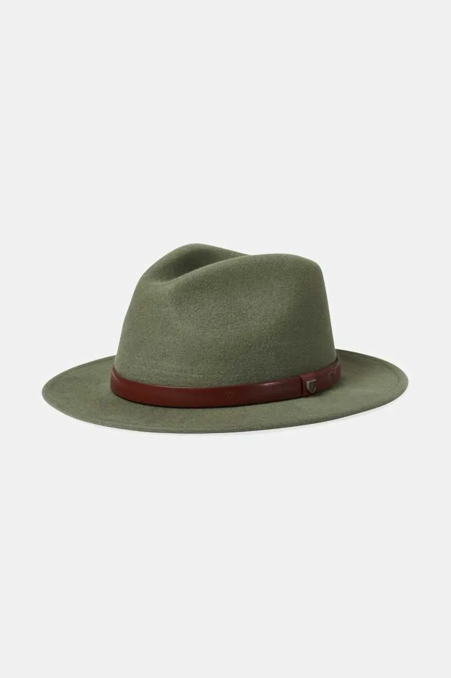 Messer Fedora - Light Moss sold by Brixton