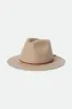 Wesley Fedora - Sand/Brown sold by Brixton