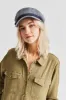 Fiddler Cap - Washed Navy/White sold by Brixton