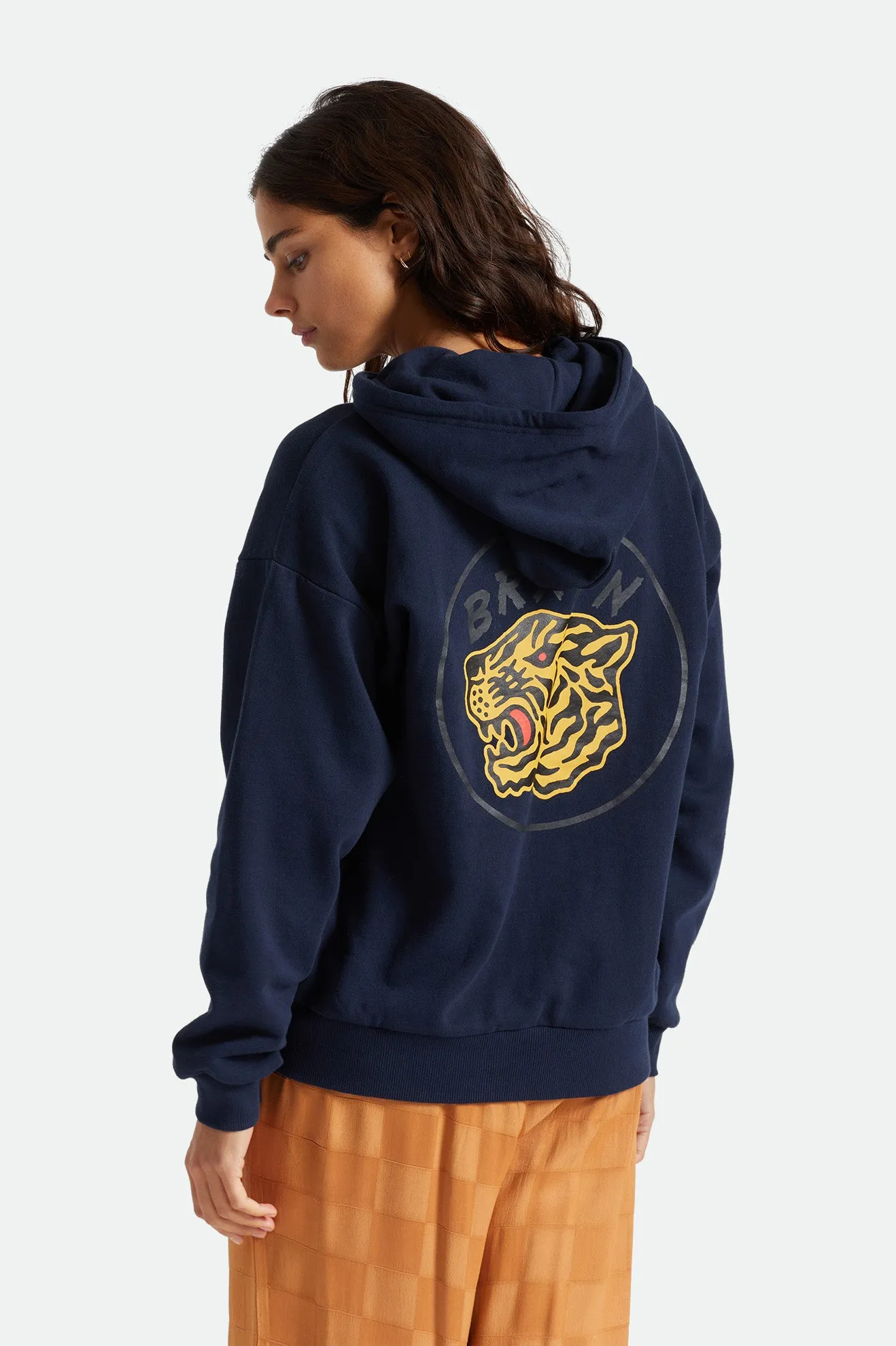 Kit Women's Hoodie - Navy sold by Brixton product image thumbnail 4