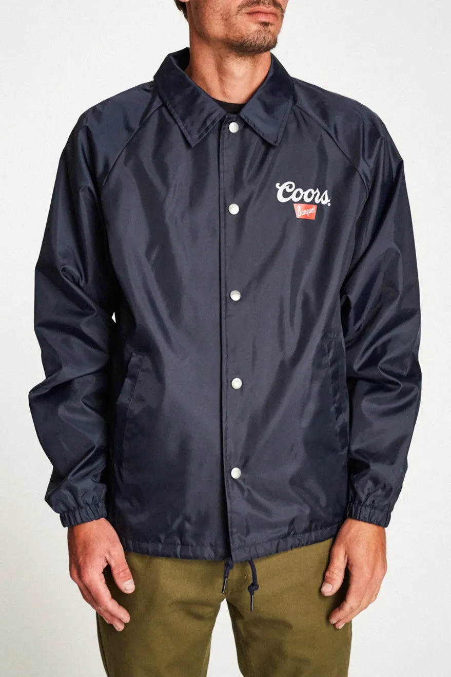Banquet Jacket - Navy sold by Brixton