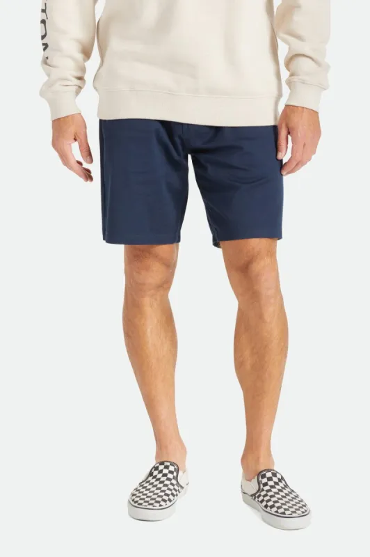 Choice Chino Short - Navy sold by Brixton