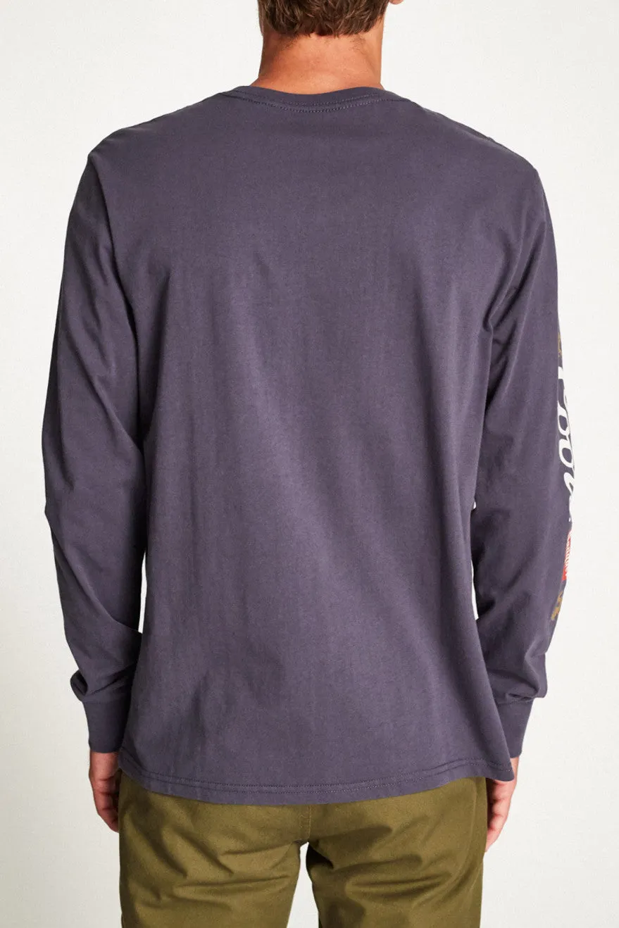 Primary L/S Premium Tee - Steel Blue sold by Brixton product image thumbnail 3