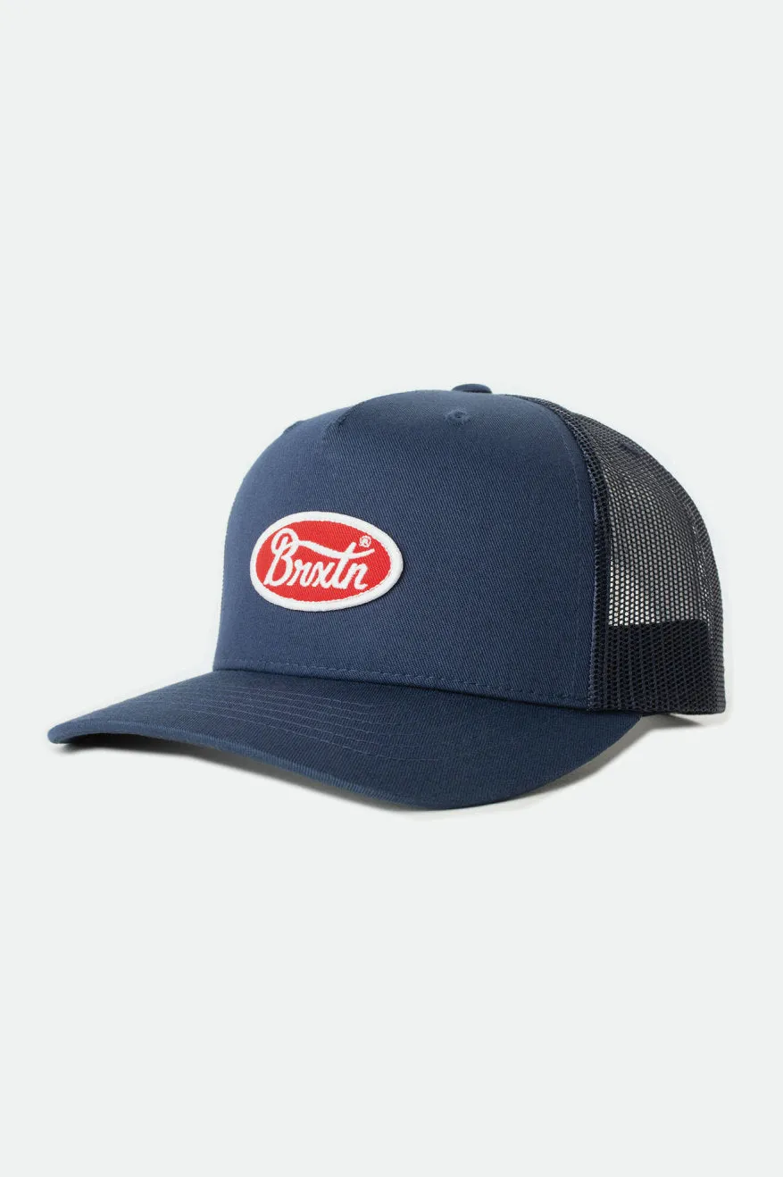 Parsons MP Mesh Cap - Washed Navy sold by Brixton