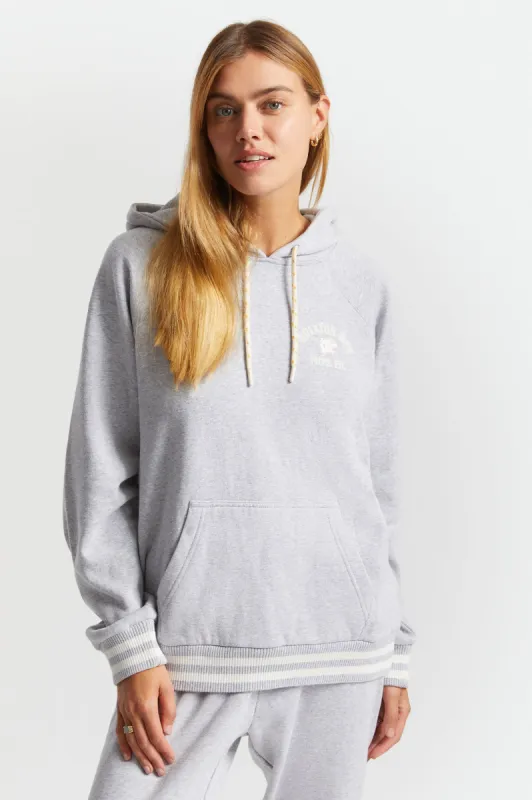 Phys. Ed. Women's Raglan Hood - Heather Grey sold by Brixton