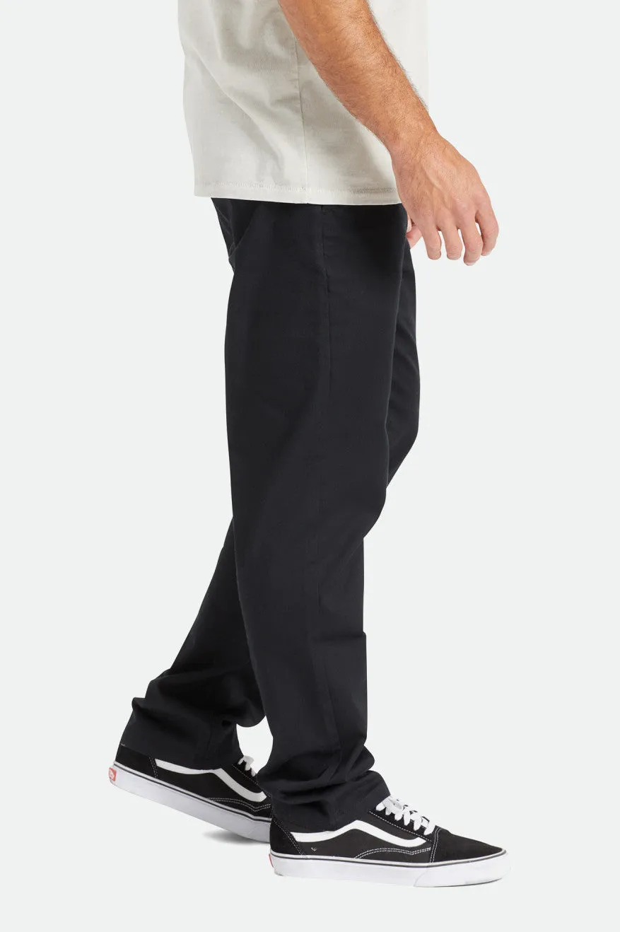 Choice Chino Regular Pant - Black sold by Brixton product image thumbnail 4
