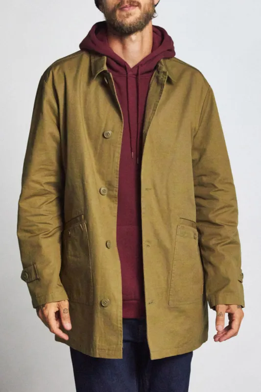 Fairdays II Jacket - Washed Olive sold by Brixton