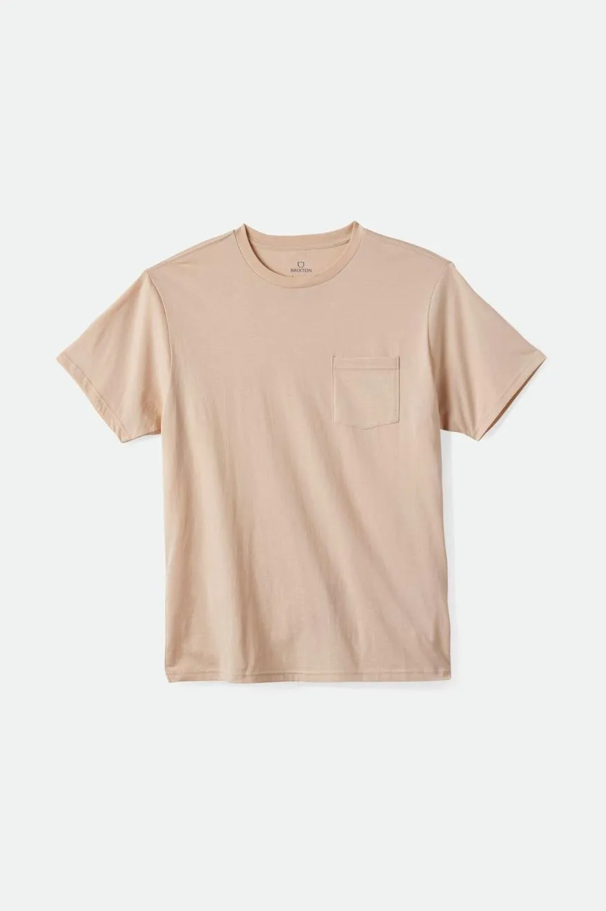 Premium Cotton S/S Pocket Tee - Smoke Grey sold by Brixton product image thumbnail 2