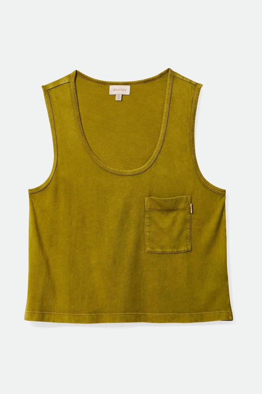 Carefree Pocket Tank - Moss sold by Brixton