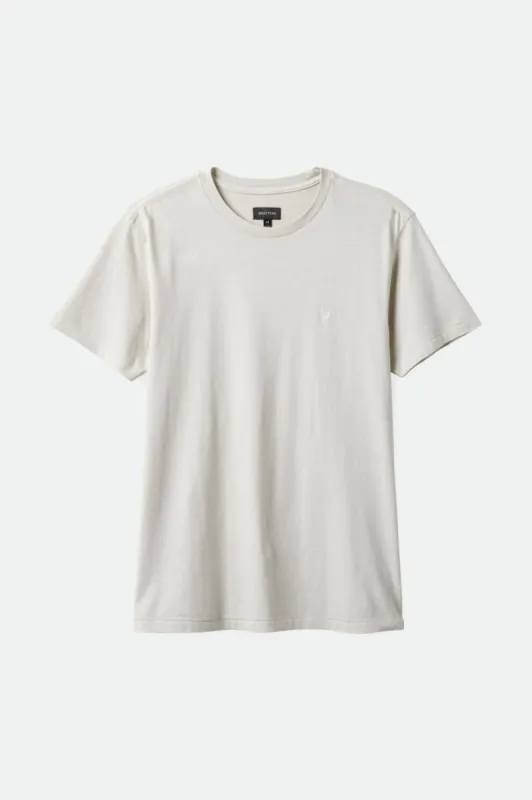 Vintage Reserve S/S Tee - Mineral Grey Vintage Wash sold by Brixton