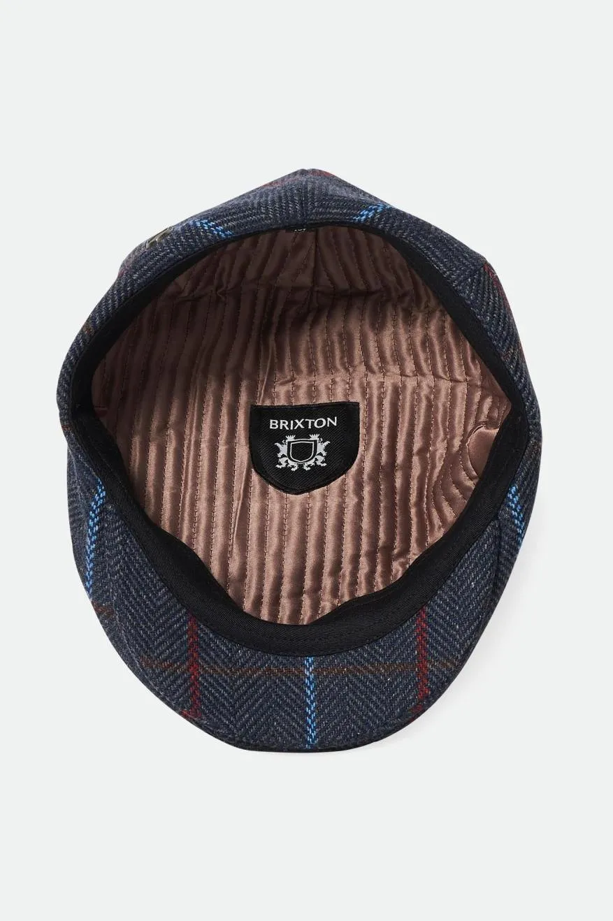 Hooligan Flat Cap - Washed Navy/Ombre Blue sold by Brixton product image thumbnail 3