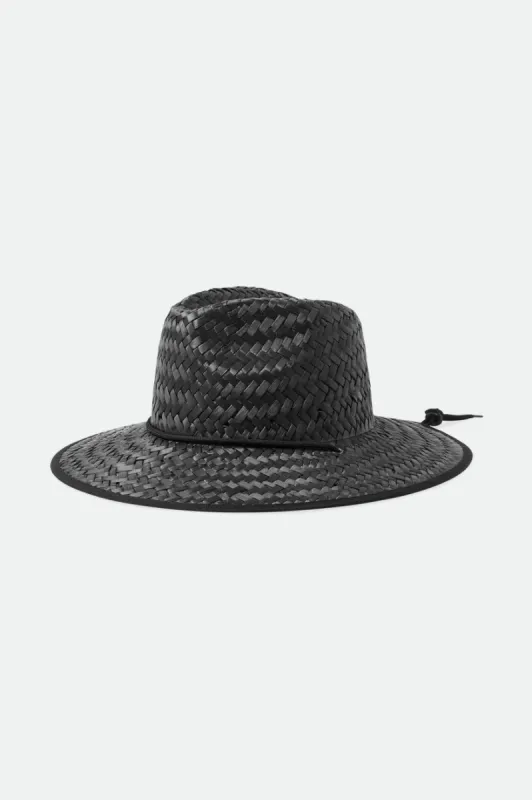 Messer Lifeguard Hat - Black sold by Brixton