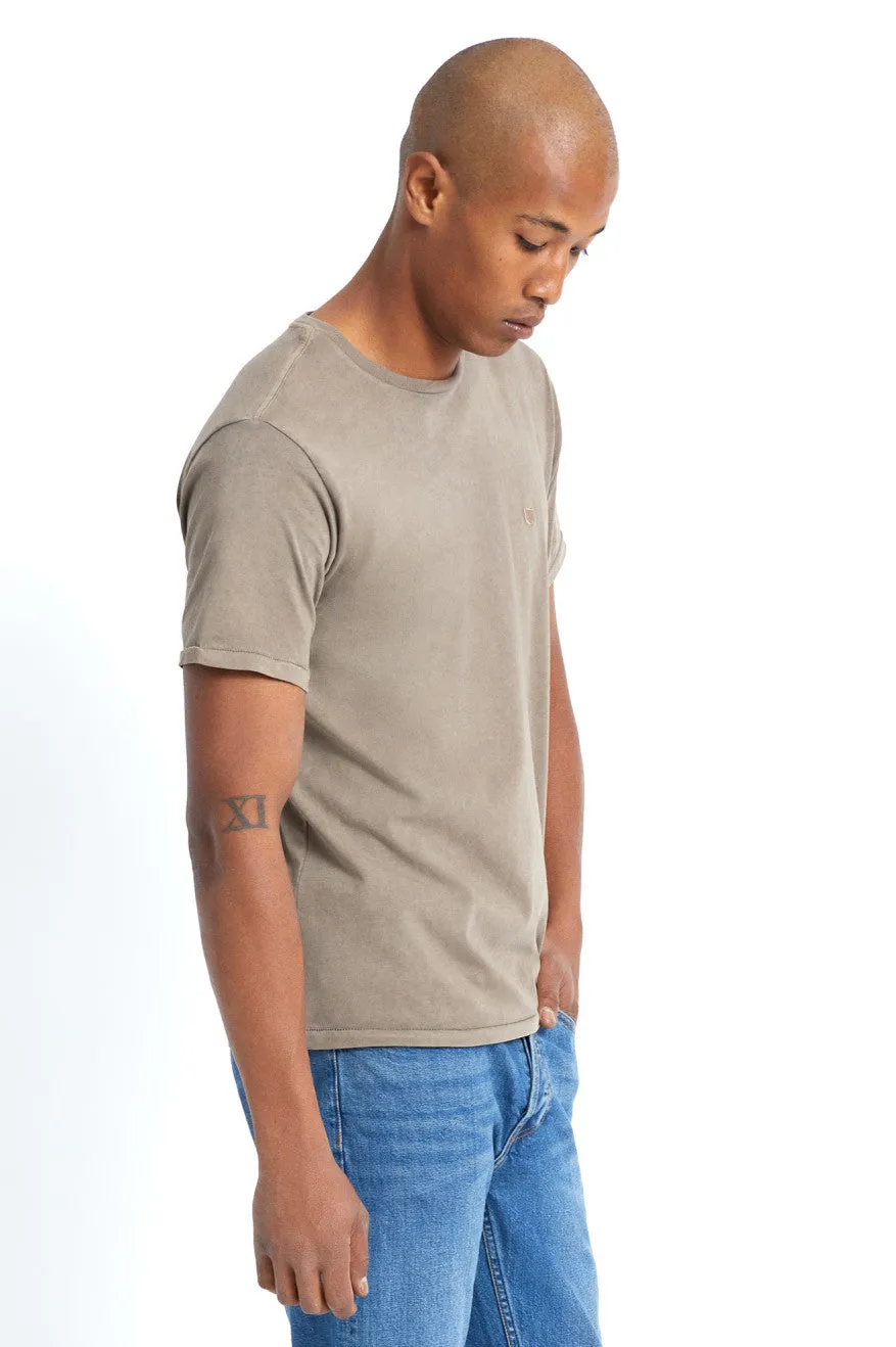 Vintage Beat Up S/S Tee - Pine Bark sold by Brixton product image thumbnail 3