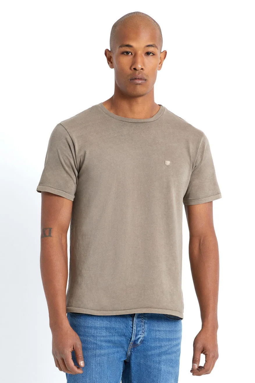 Vintage Beat Up S/S Tee - Pine Bark sold by Brixton