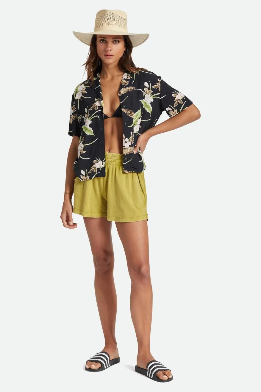 Bunker Paradise S/S Woven Shirt - Black sold by Brixton product image thumbnail 3