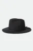Wesley Cotton Fedora - Black sold by Brixton