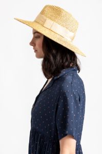 Joanna Hat - Honey/Honey sold by Brixton