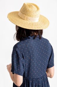 Joanna Hat - Honey/Honey sold by Brixton
