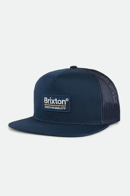 Palmer Mesh Cap - Navy sold by Brixton