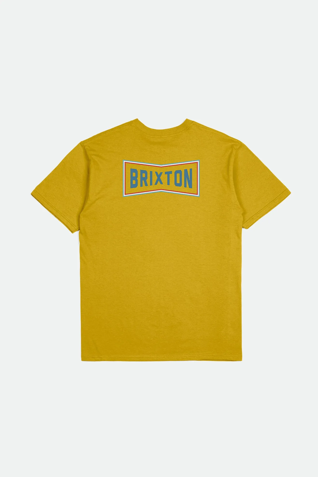 Truss S/S Standard Tee - Antique Gold/Teal sold by Brixton product image thumbnail 2