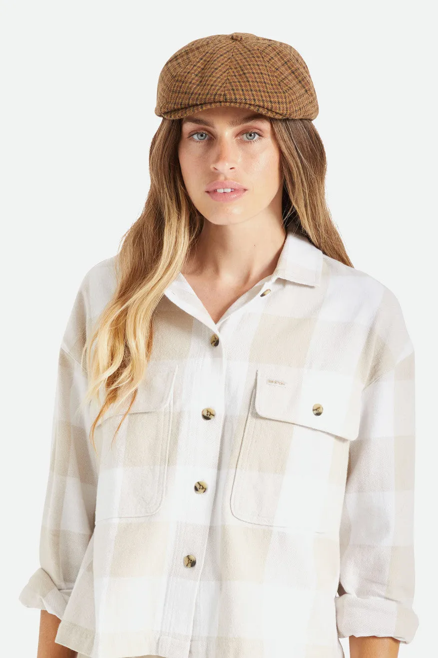 Brood Snap Cap - Caramel/Black sold by Brixton product image thumbnail 5