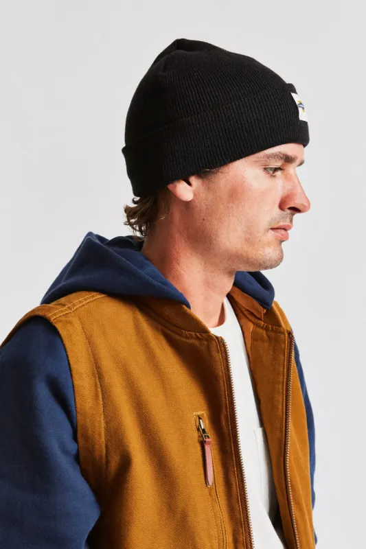 Heist Original Beanie - Bel Air Black sold by Brixton