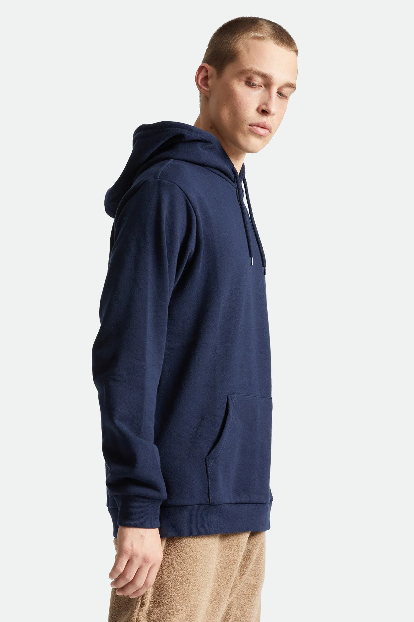 Lion Crest Hood - Navy sold by Brixton product image thumbnail 3
