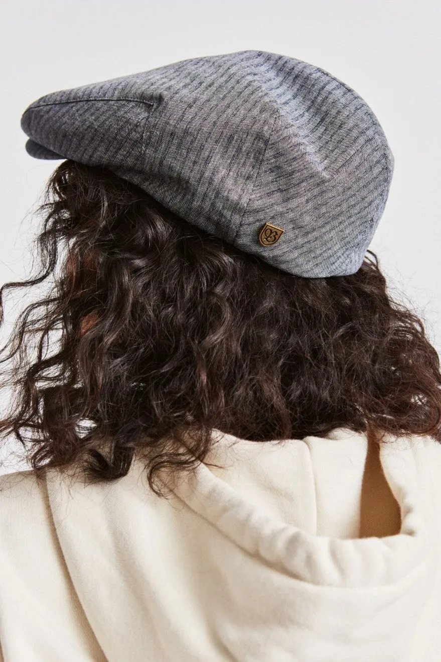 Hooligan Snap Cap - Grey/Navy sold by Brixton product image thumbnail 4