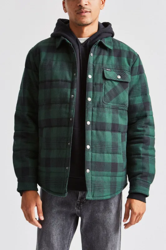 Cass Jacket - Black/Green sold by Brixton