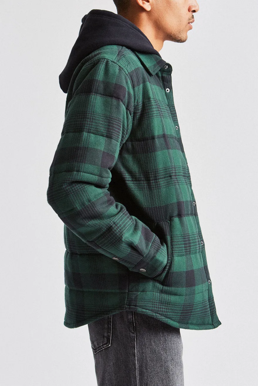 Cass Jacket - Black/Green sold by Brixton product image thumbnail 2