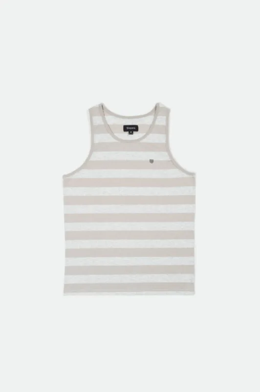 Hilt II Tank - Silver/Ash sold by Brixton