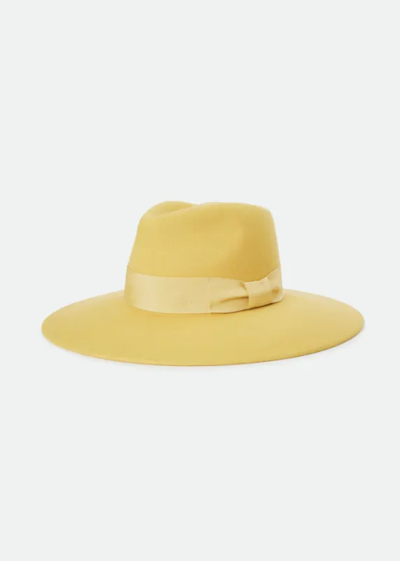 Joanna Felt Hat - Sunset Yellow sold by Brixton
