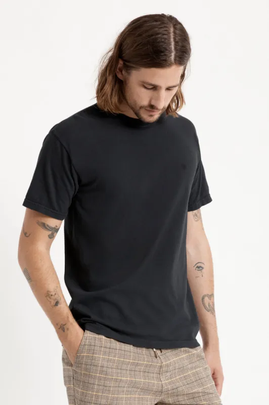 Basic S/S Reserve Tee - Black sold by Brixton