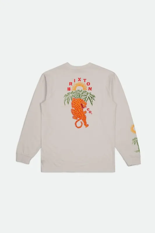 Seeks L/S Tee - Cream sold by Brixton