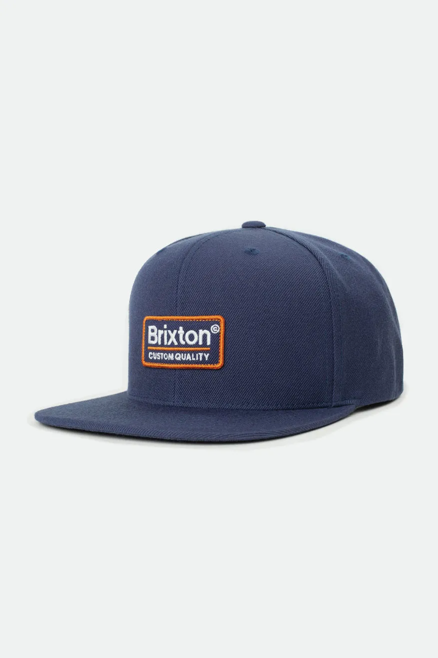 Palmer II MP Snapback - Washed Navy sold by Brixton