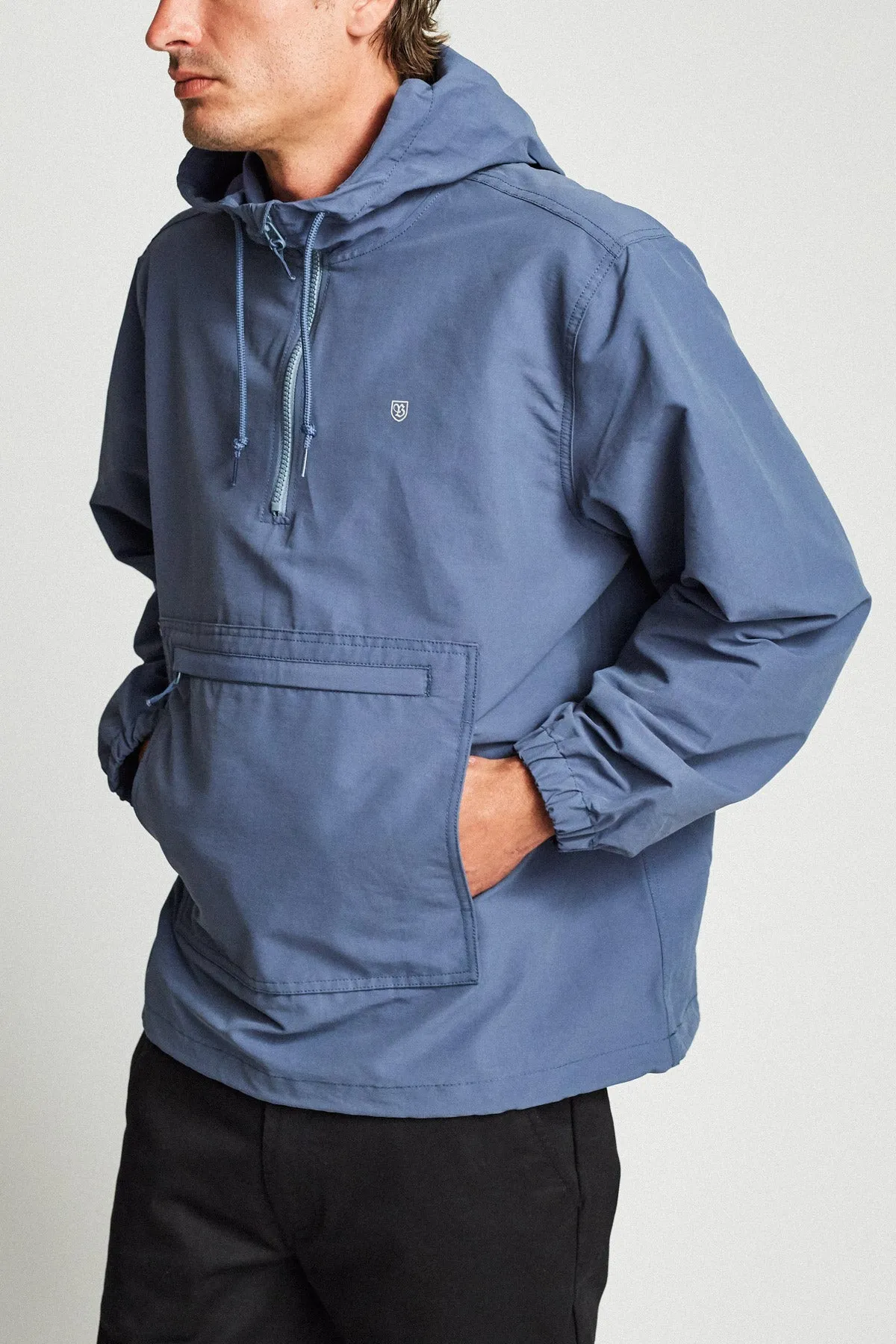 Patrol Anorak Jacket - Dusty Blue sold by Brixton product image thumbnail 4