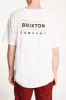 Wedge S/S Henley - White sold by Brixton
