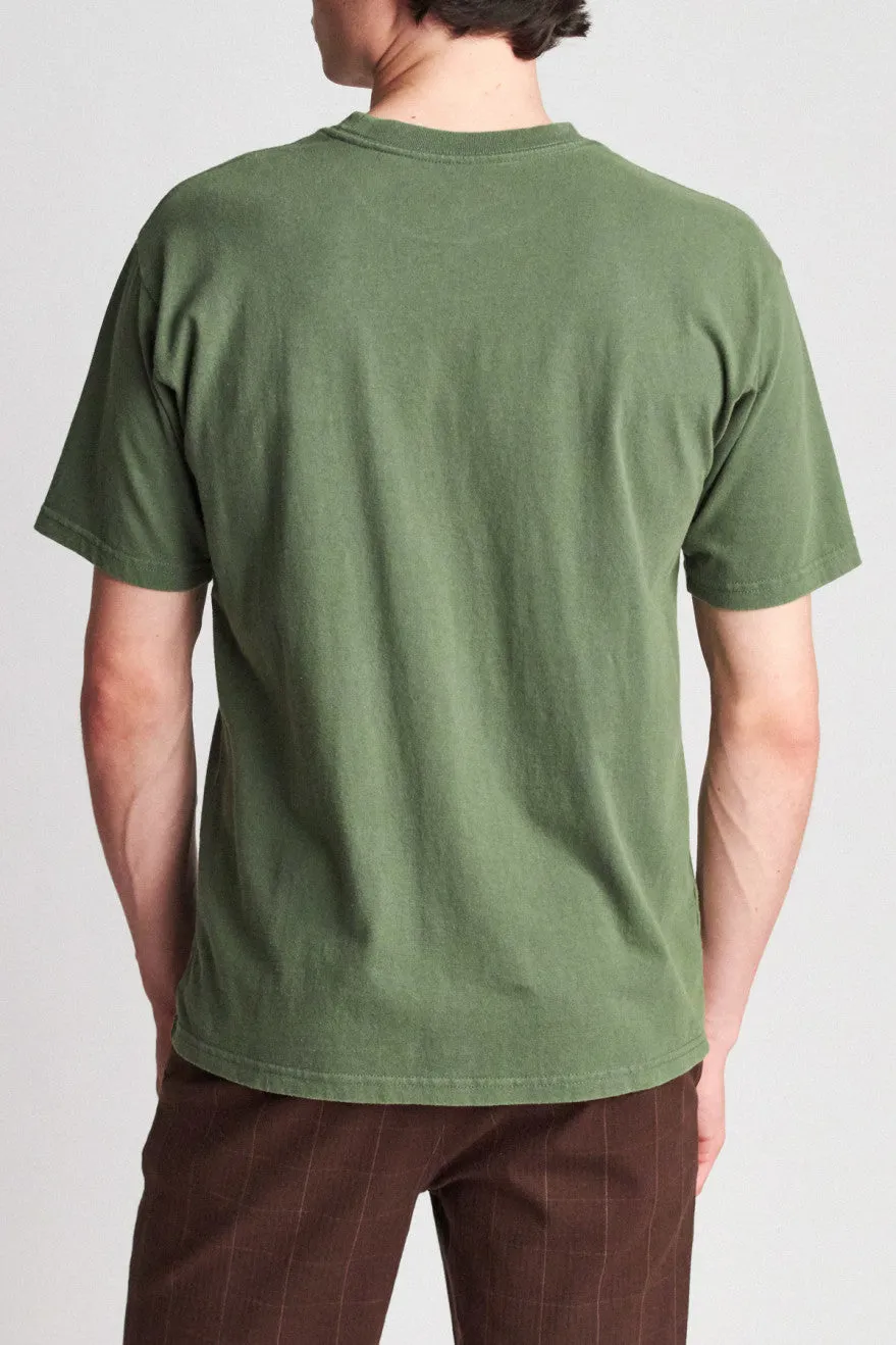 Basic S/S Standard Pocket Tee - Leaf sold by Brixton product image thumbnail 3