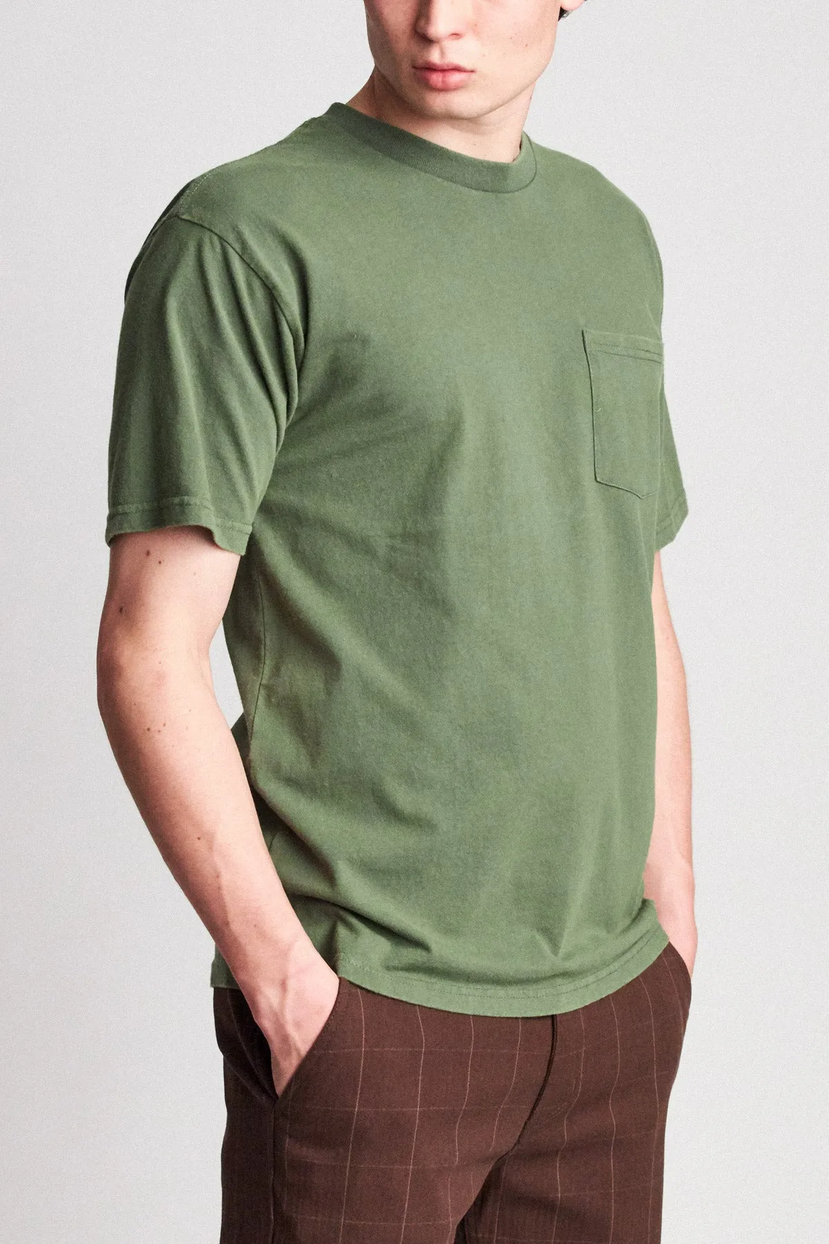 Basic S/S Standard Pocket Tee - Leaf sold by Brixton product image thumbnail 4