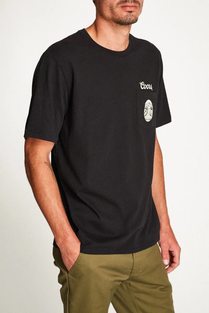 Filtered S/S Premium Tee - Washed Black sold by Brixton product image thumbnail 2