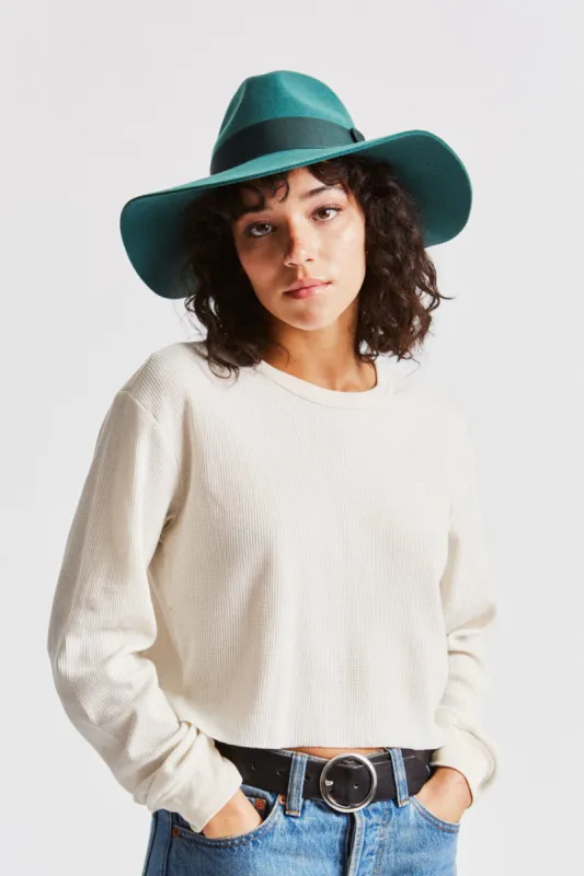 Piper Hat - Emerald sold by Brixton